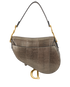 Saddle, back view